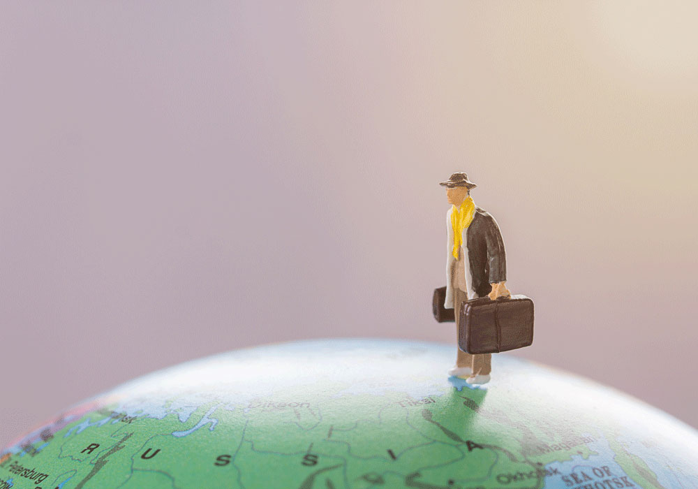 globe traveler arr COLOURBOX30056970