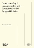 Ny SØA-rapport: Finner foreløpig ingen klare effekter av innleieforbudet på boligbyggingaktiviteten