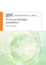 Ny lov om offentlige anskaffelser — Første delutredning