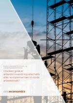 I hvilken grad er arbeidsinnvandring alternativ eller komplement&aelig;r til norsk arbeidskraft?